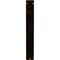 Ekena Millwork Bradford Wrought Iron Bracket, (Triple center brace), Antiqued Brass 2"W x 12"D x 15"H BKTM02X12X15TBRABS - alternate 7